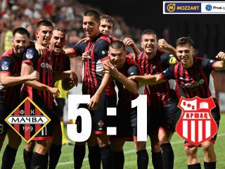 Petarda na stadionu FK Mačva