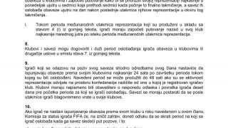 FIFA  Pravilnik o  statusu i transferima igrača