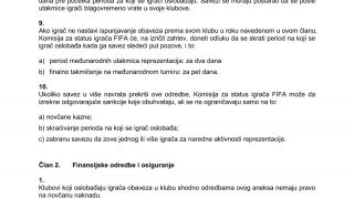 FIFA  Pravilnik o  statusu i transferima igrača