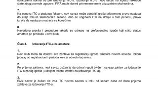 FIFA  Pravilnik o  statusu i transferima igrača