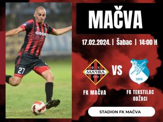 Generalna proba FK Mačva protiv FK Tekstilac Odžaci.