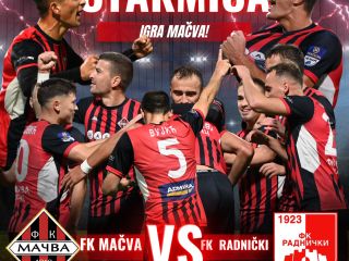 Prvi baražni susret Mačve i niškog Radničkog