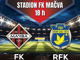 28. kolo u sredu 3. aprila od 18h FK Mačva-RFK Novi Sad
