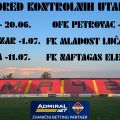 Raspored pripremnih utakmica