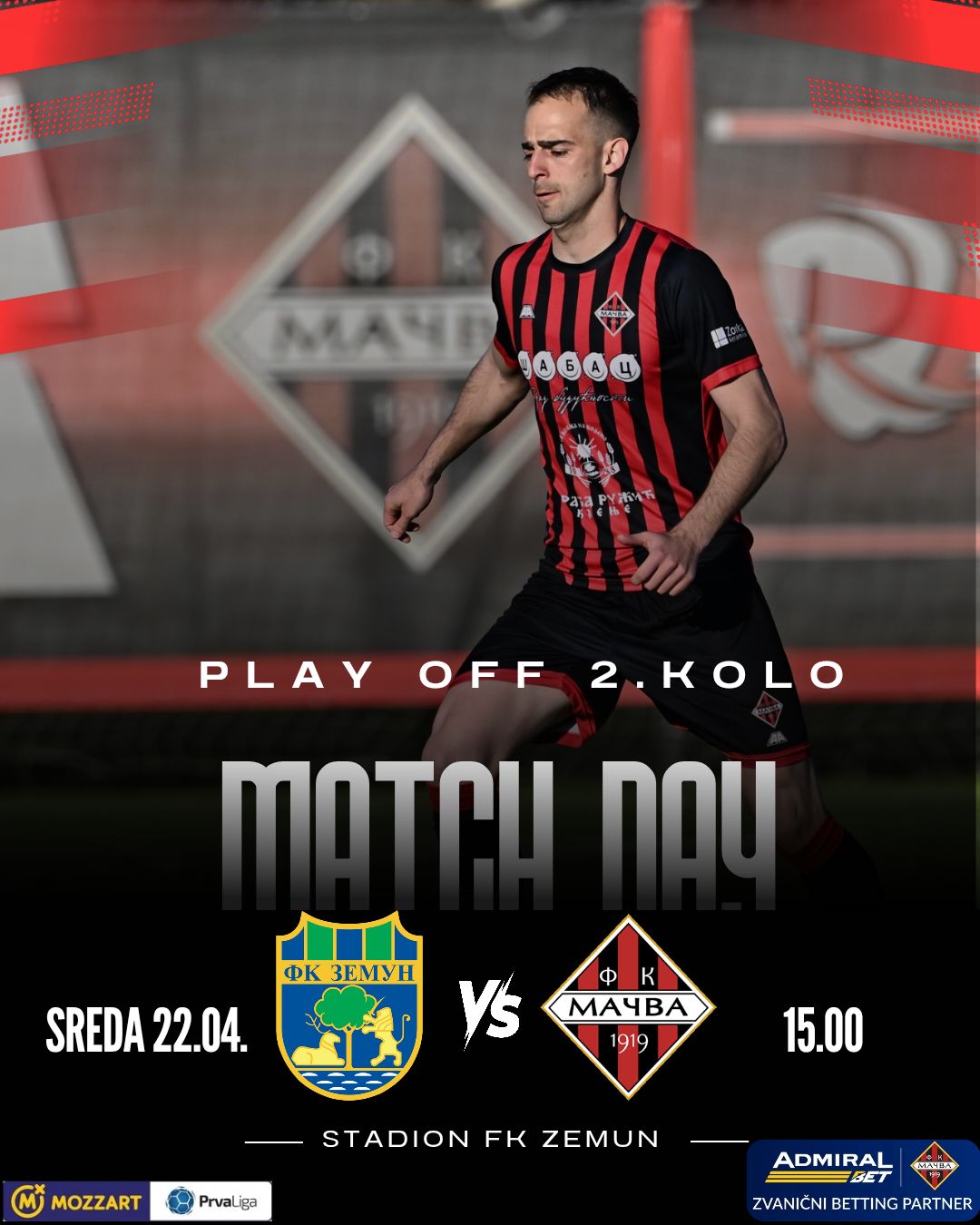 U drugom kolu Play off-a očekuje nas gostovanje u Zemunu!